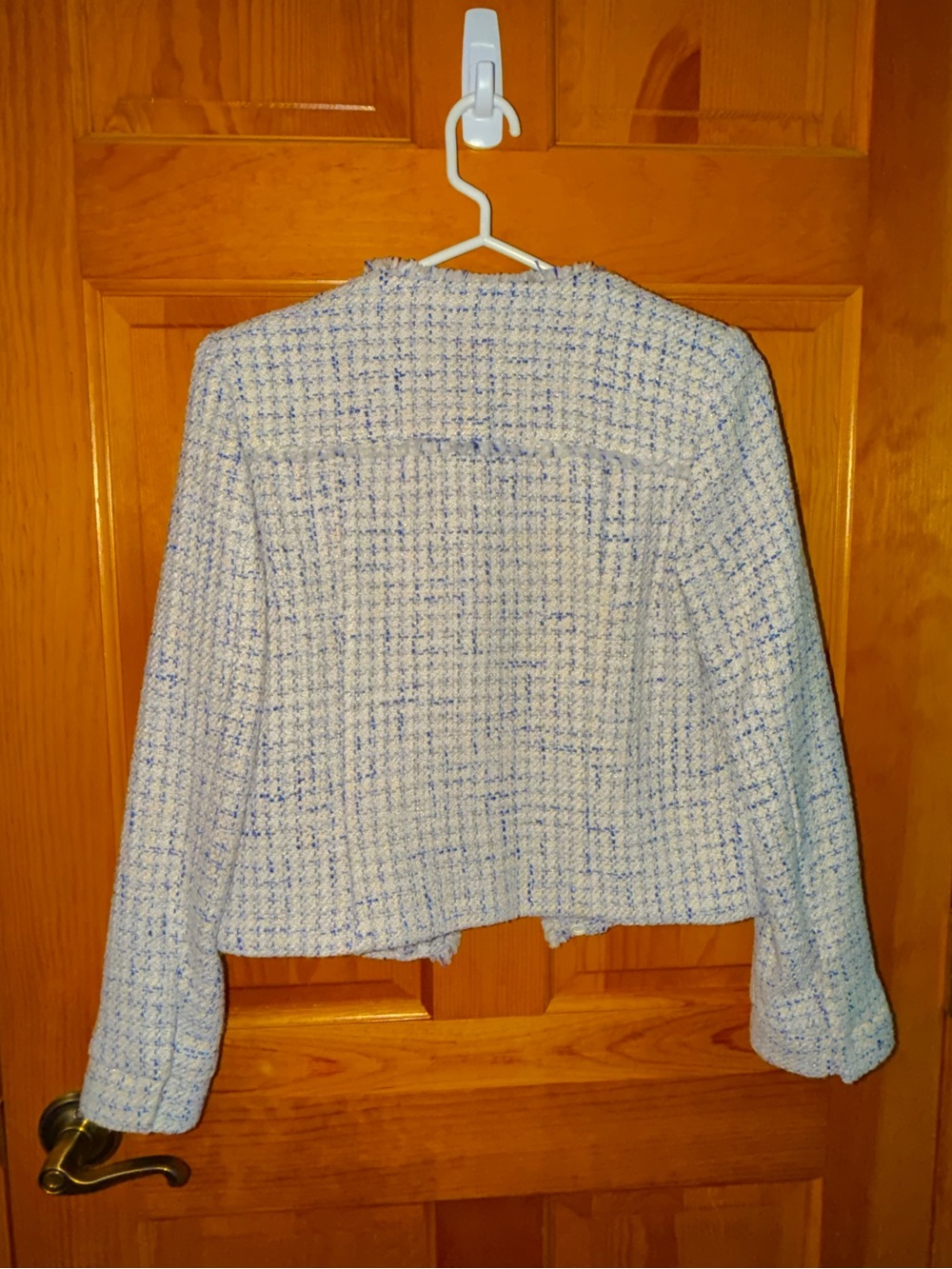 NWT Mango Cropped Tweed Jacket - Picture 2 of 4